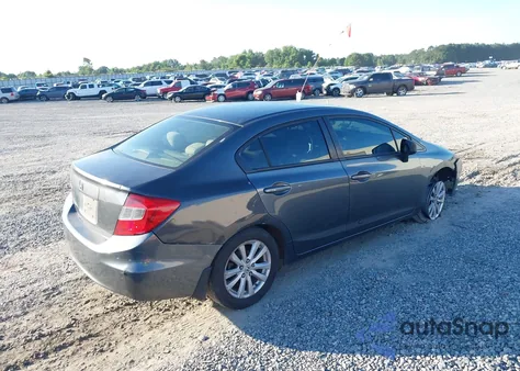 2012 Honda Civic Ex from USA, damaged, VIN 2HGFB2F86CH510545